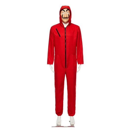 Halloween Cosplay Costume - Dali Red Bodysuit