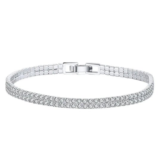 Sterling Silver Bracelet for Women's Fashion Temperament