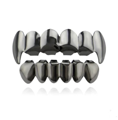 Gold-Plated Hip-Hop Tooth Cap for Halloween Decor