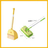 3-Piece Mop Set with Duck Broom and Dustpan for Kids