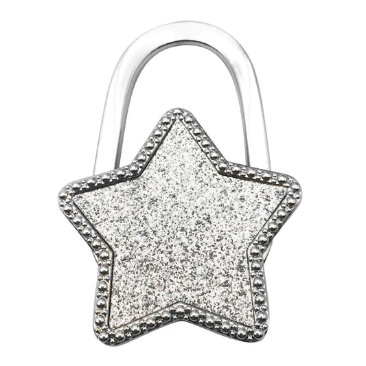 Metal Star-shaped Bag Hook for Table (Folding Design)