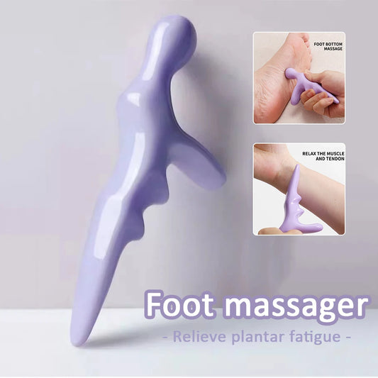 T-shaped Massager Body Deep Tissue Manual Massage Tools Acupressure Massage Relieve Fatigue Neck Shoulder Back Foot Therapists