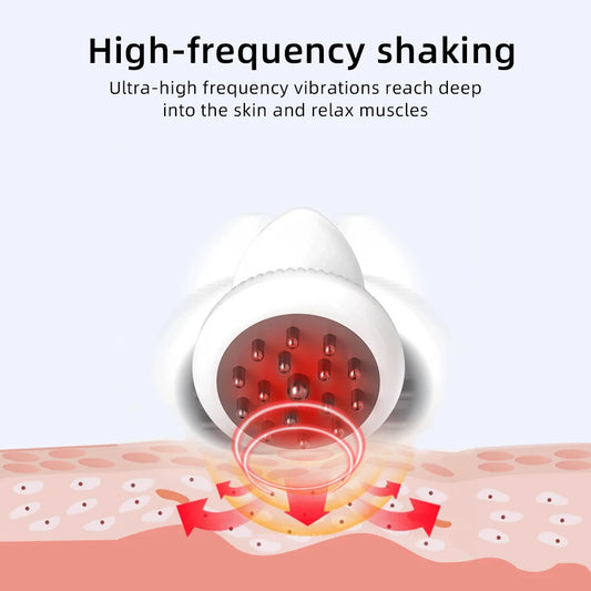 Massages Full Body Multi-Functional Acupressure Massager EMS Heat Therapy Vibration Features USB Rechargeable Muscle Massager