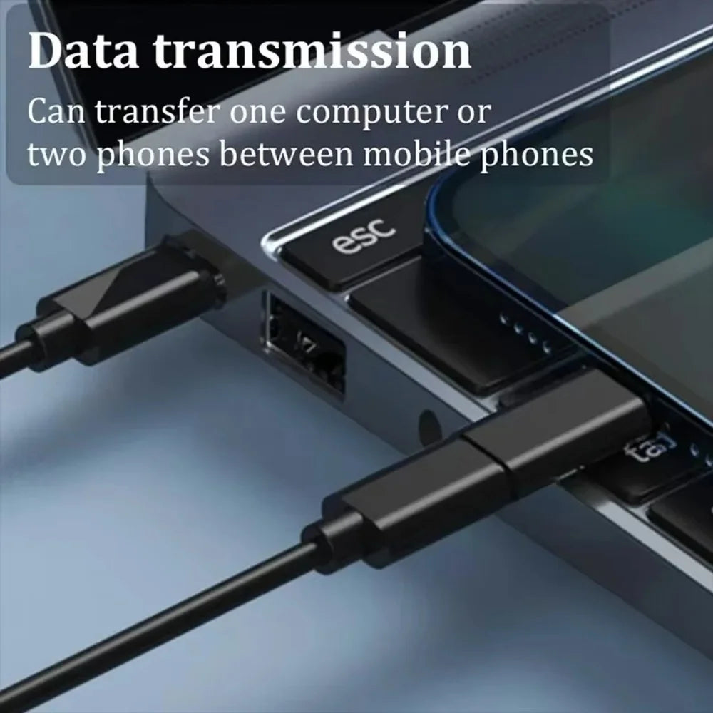 NNBILI Multifunctional USB Data Cable Set Storage Box with Multi USB Charging Adapter Cable Kit Usb To Type C Usb Adapter Mmall USA
