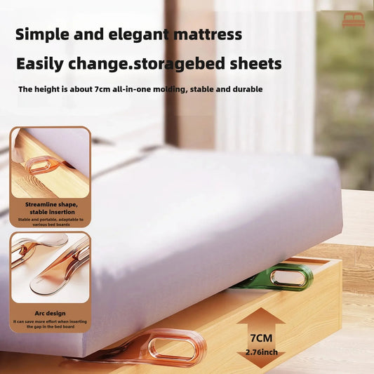 Bed Lifter Tool Mattress Lifter With Lint Remover Hangable Bed Making Tool Portable Bedsheet Change Helper For Making Bed