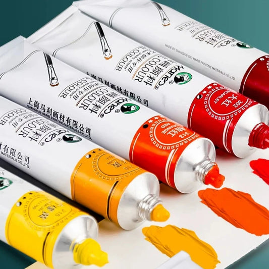 Professional art all color 50ml each tube Oil paints colors painting drawing pigments art supplies