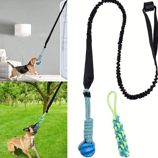 3Pcs Pet Dog Toys for Large Small Dogs Toy Interactive Cotton Rope and Ball Dogs Teeth Cleaning Chew Toy Pet Accessories