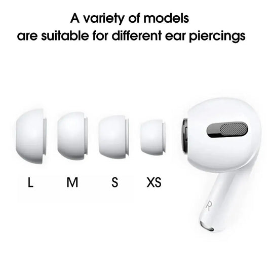 Replacement Eartips For AirPods Pro 1st 2nd generation 1-4Pair Ear Tips Buds Silicone Rubber Eartips Earbuds Cap Gel Accessories