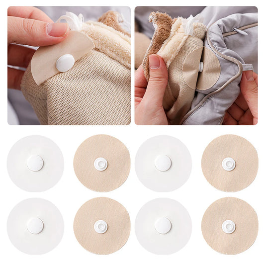 6 Pairs Anti Slip Bed Sheet Fasteners Prevent Comforters Duvets Cover Snaps Fasteners Snaps Holder Prevent Bed Duvets Shifting