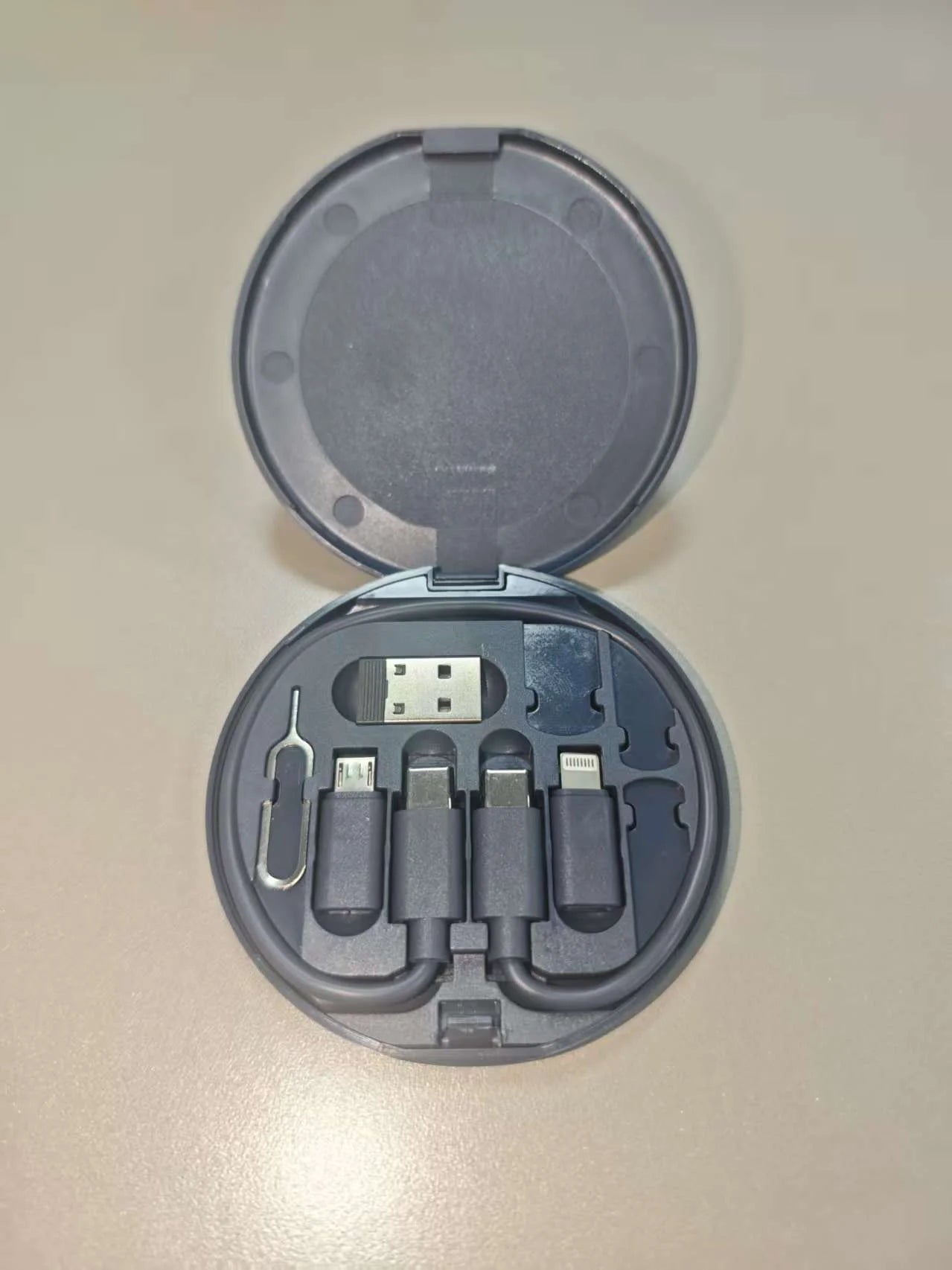 NNBILI Multifunctional USB Data Cable Set Storage Box with Multi USB Charging Adapter Cable Kit Usb To Type C Usb Adapter Mmall USA