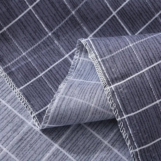 ‌Bohemian Bed Sheet Set - 400TC Mediterranean-Style Cotton with Fade-Resistant Dye for Dorm Essentials