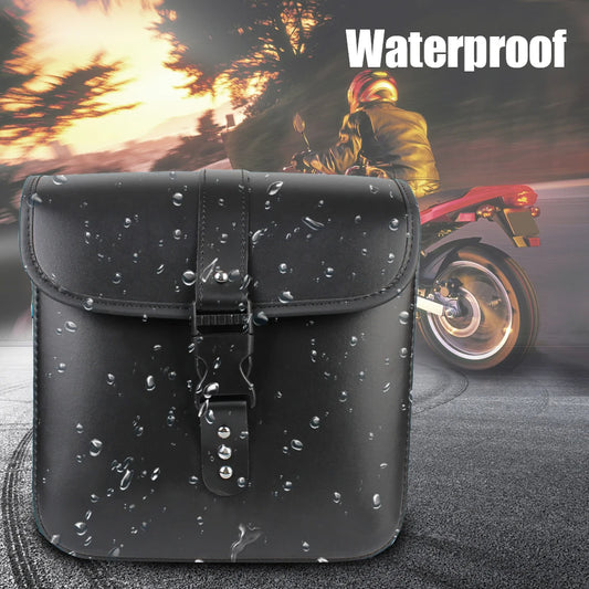 Retro Fashion Motorcycle Saddle Bags Pouch Storage Case Side Luggage Tank Suitcase PU Leather / PVC Bags Motorbike Accessories