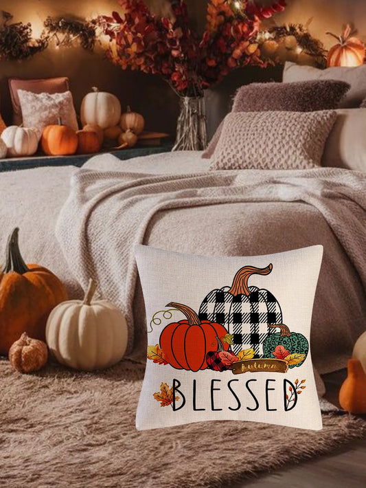 fall decorations for home Halloween Decor Collection pillow covers Throw pillows bed room living room punk-rock tricks treats