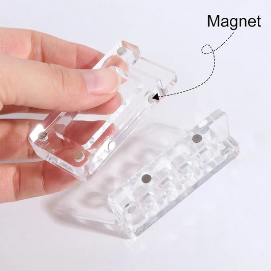 Art Supplies Acrylic Watercolor Paint Palette Mini 8/15 Grid Paint Pigment Box Waterproof with Clip Empty Paint Box Outdoor