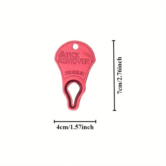 1pc Set Portable Tick Remover, Tick Tweezers for Pets & Humans, Essential Outdoor Tool