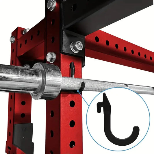 J-Hook Squat Rack Accessories Gym Fitness Equipment Storage Hooks Household Fitness Equipment Accessories Storage Hooks