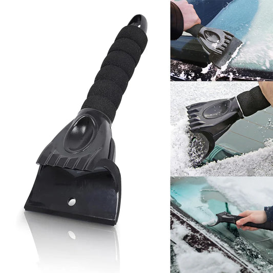 Ice Scrapers for Car Windshield Snow Scraper with Towel Vehicle Snow Frost Removal Tools Mini Snow Ice Brush Shovel Winter Use