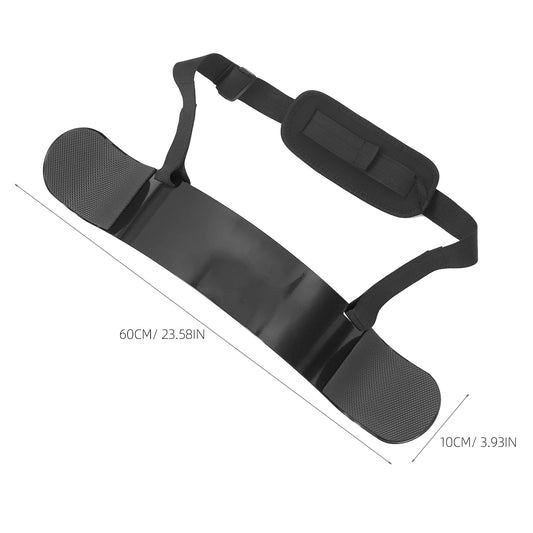 Para Training Board Workout Gear Muscle Builder Brace Black Aluminum Alloy Man Fitness Tools