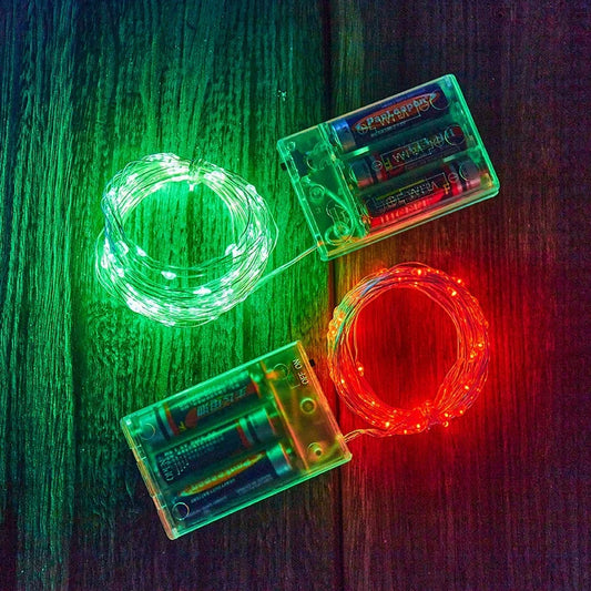 10M 100LEDs Festoon Silver Wire Light String Wedding Garland Lamp for Christmas Party Outdoor Garden Bedroom Decor Battery Power