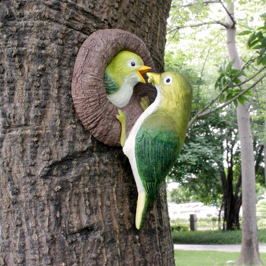 Feeding birds，Suitable for decorating large trees in courtyard gardens，Home wall decoration，Mother's Day Gift