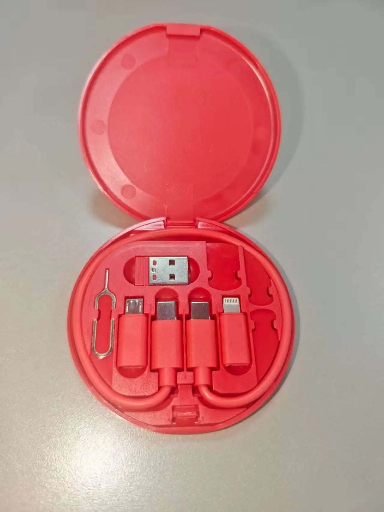 NNBILI Multifunctional USB Data Cable Set Storage Box with Multi USB Charging Adapter Cable Kit Usb To Type C Usb Adapter Mmall USA