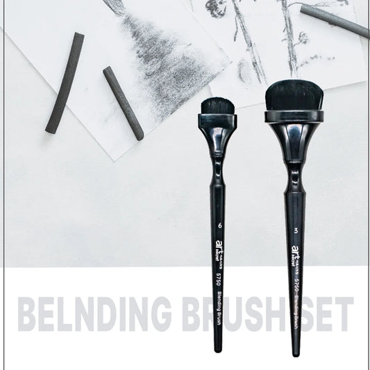 Artsecret Charcoal Drawing Blending Brushes Set for Painting Sketch Drawing Tools Charcoal Ink Blending Supplies