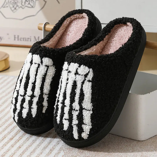 Halloween Ghost Hand Cartoon Thermal Slippers