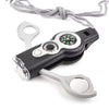 Multi-Functional Survival Whistle for Outdoor Camping
