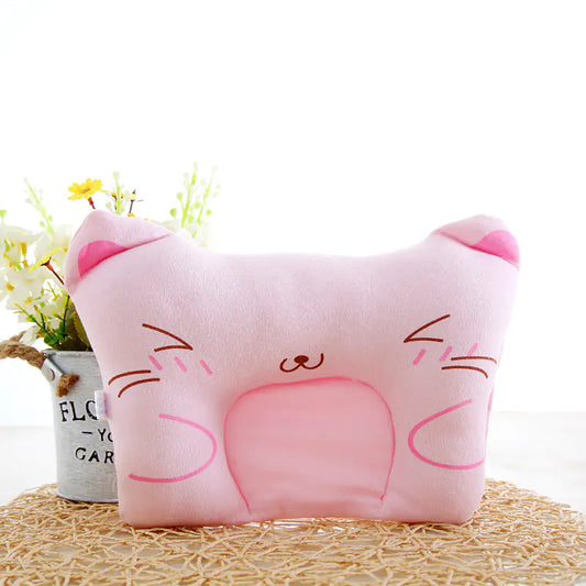 Cartoon Newborn with Stereotyped Pillow Print