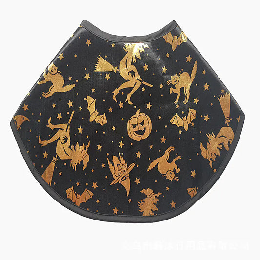 Pet Halloween Wizard Cloak Costume Set