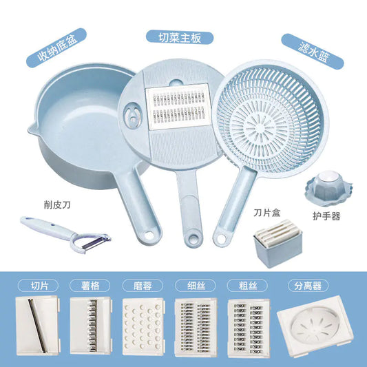 Multifunctional Vegetable Slicer and Grater Tool