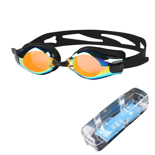 Professional Diving Goggles Set with Swim Cap and Glasses