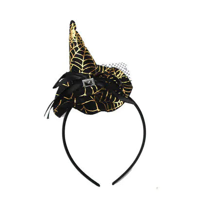 Halloween Headband with Pumpkin Design