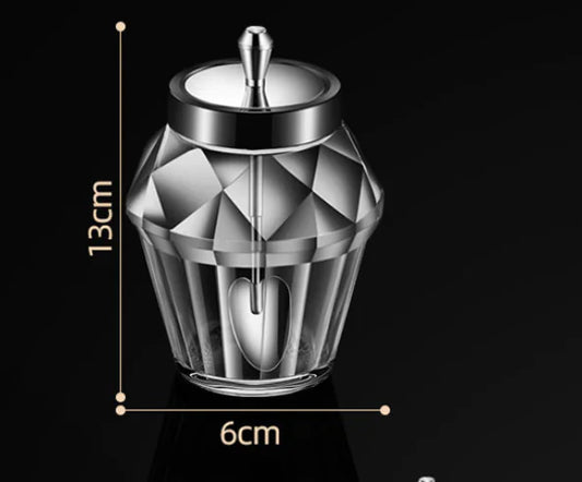 Kitchen Utensils Seasoning Jar with Spoon Cover