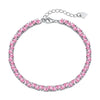 S925 Sterling Silver Hip Hop Zircon Bracelet