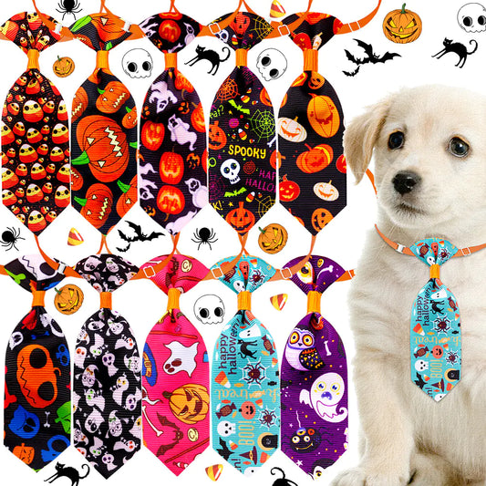 New Wonderland Pet Halloween Skull and Necktie Series